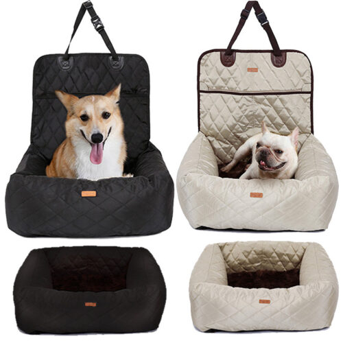 Foldable 2-in-1 Dog Carrier & Car Seat Bed